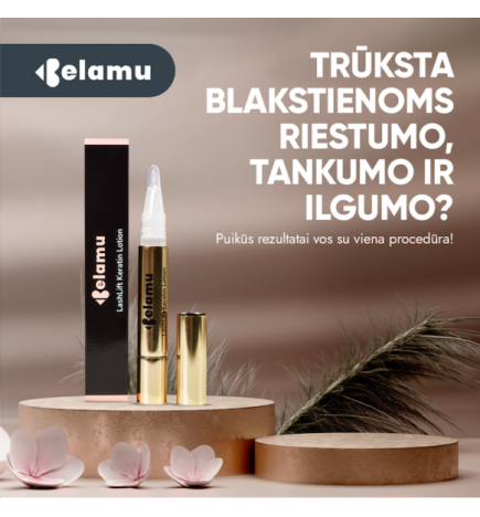BELAMU LASHLIFT keratino serumas blakstienoms Nr.3
