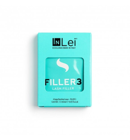 INLEI FILLER 3 - trečias blakstienų laminavimo žingsnis pakelyje Pakuotė - 6x1.5 ml