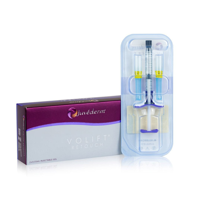 Hialiurono užpildas Juvéderm Volift Retouch 1x0,55ml