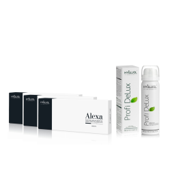 Hialurono užpildas 3vnt. Hyalual Alexa Smooth + Hyalual Profi DeLuxe PPS