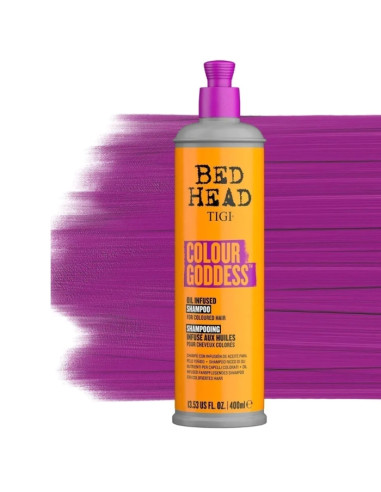 TIGI
Bed Head šampūnas dažytiems plaukams Colour Goddess 400 ml