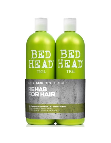 TIGI Bed Head Re-Energize Tweens shampoo and conditioner 2 x 750 ml