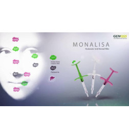 Hialiurono užpildas Monalisa mild 1x1ml
