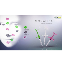 Hialiurono užpildas Monalisa soft 1x1ml
