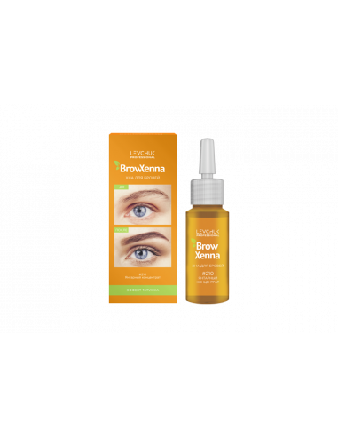Eyebrows dyes "Brow Henna" amber concentrate (210)
