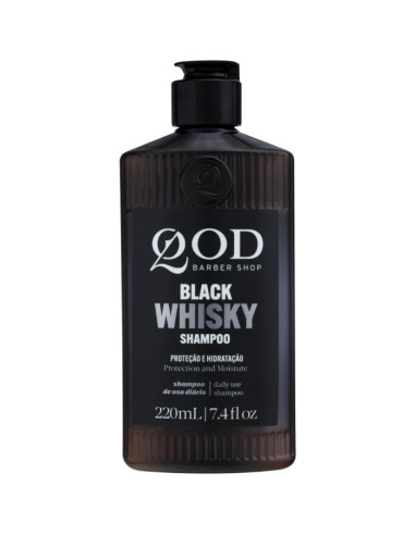 QOD
BARBER SHOP multifunctional shampoo for hair, beard, skin WHISKEY 220 ml
