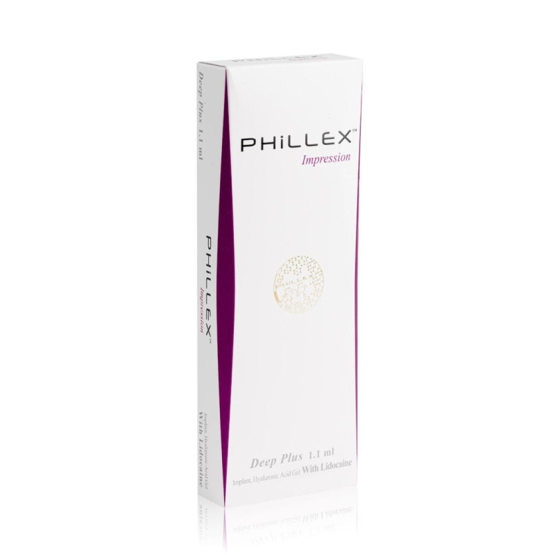 Hialiurono užpildas Phillex Deep Plus Lidocaine 1,1ml