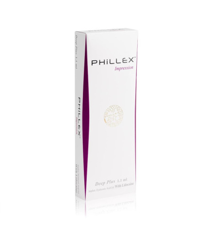 Hialiurono užpildas Phillex Deep Plus Lidocaine 1,1ml