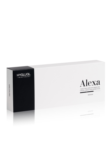 Hialiurono užpildas Hyalual Alexa Medium1x1ml