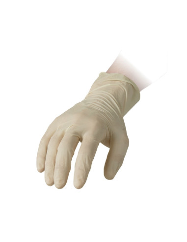 REFLEXX Disposable latex gloves R46 100 pcs. white L size