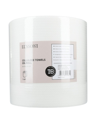 LUSSONI
Disposable cellulose towels in a roll 26 x 26 cm 460 pcs.