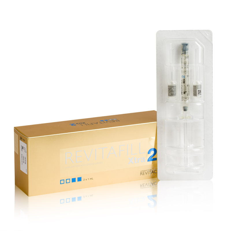 Hialiurono užpildas RevitaCare RevitaFill XTRA 2 1x1ml