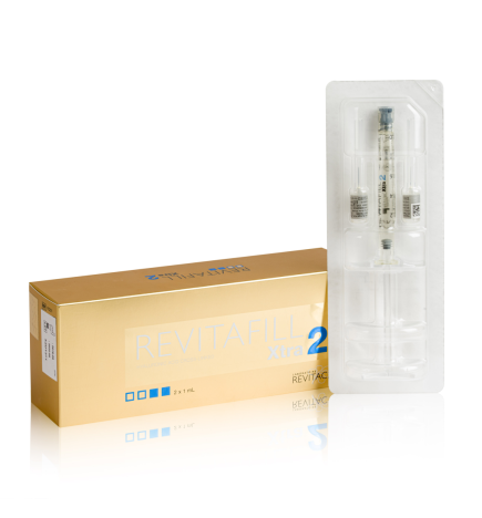 Hialiurono užpildas RevitaCare RevitaFill XTRA 2 1x1ml