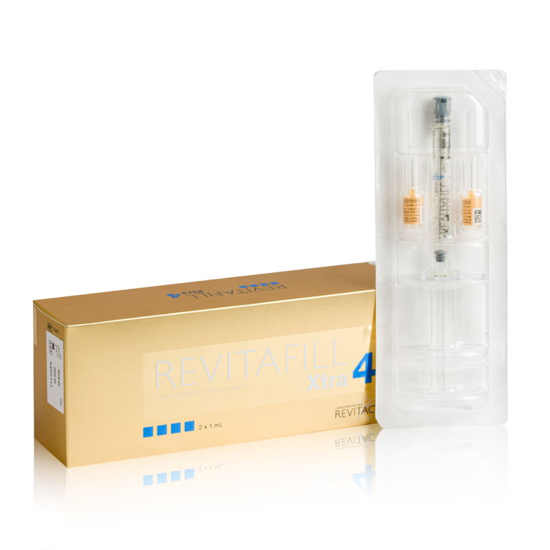 Hialiurono užpildas RevitaCare RevitaFill XTRA 4 1x1ml