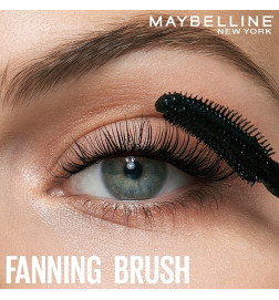 MAYBELLINE Atsparus vandeniui blakstienų tušas Lash Sensational Waterproof Black 9.5 ml