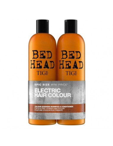 TIGI
Bed Head Colour Combat Colour Goddess shampoo and conditioner