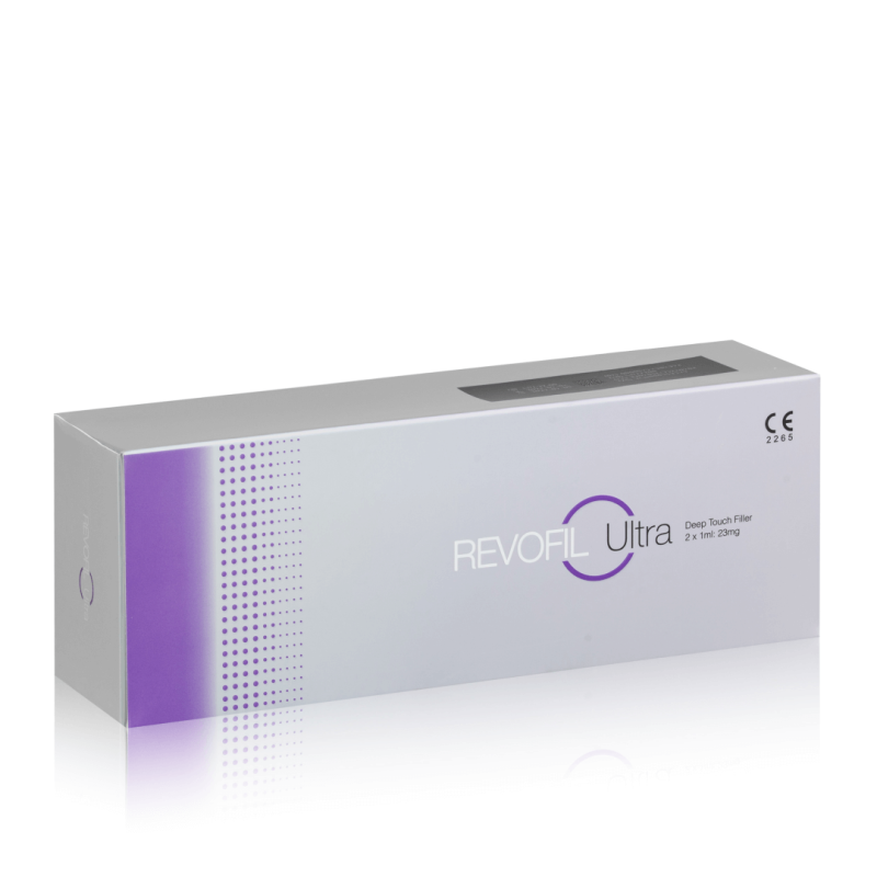 Hialiurono užpildas Revofil Ultra 2x1ml