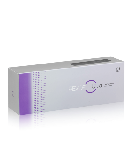 Hialiurono užpildas Revofil Ultra 2x1ml