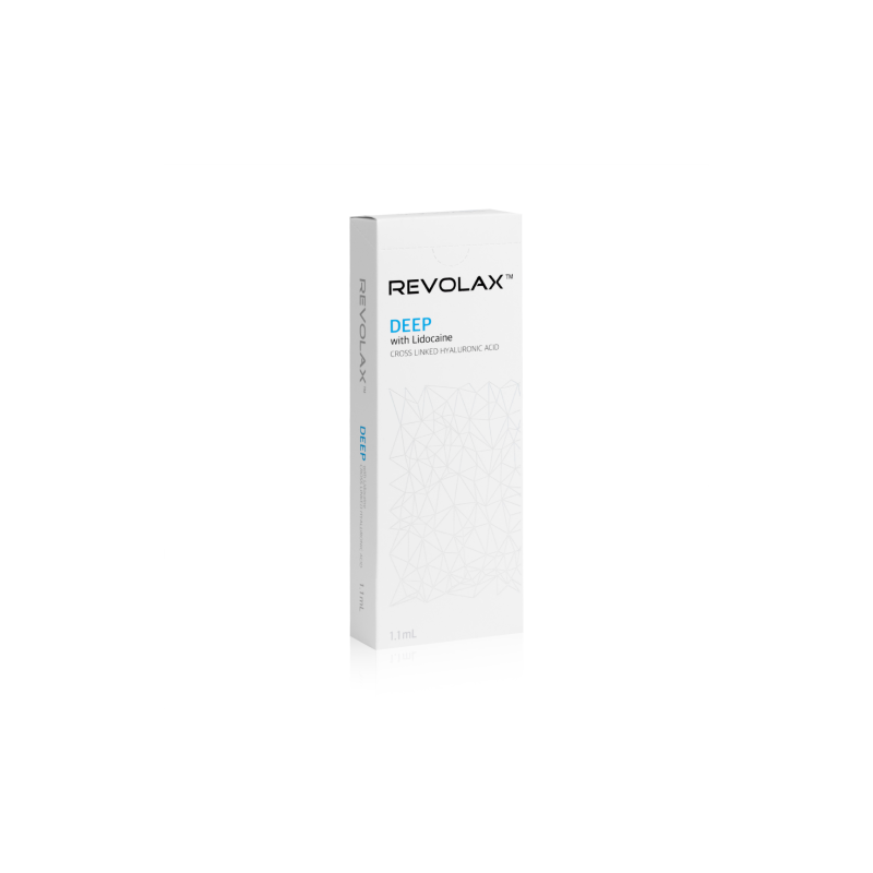 REVOLAX Deep su lidokainu hialurono rūgšties užpildas 10x1,1ml