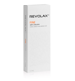 Revolax Fine hialurono rūgšties užpildas su Lidokainu 10x1.1 ml