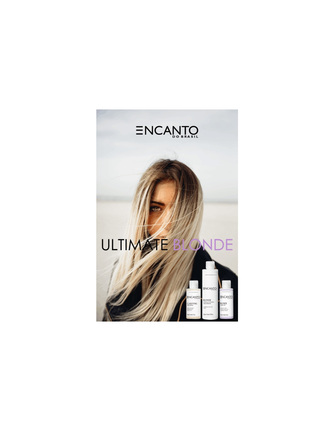 ENCANTO Blonde keratin straightening treatment 500 ml