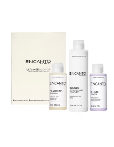 ENCANTO
Ultimate Blonde keratin set for hair straightening