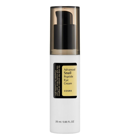 COSRX
Paakių kremas su peptidais ir sraigių mucinu Advanced Snail Peptide Eye Cream 25 ml