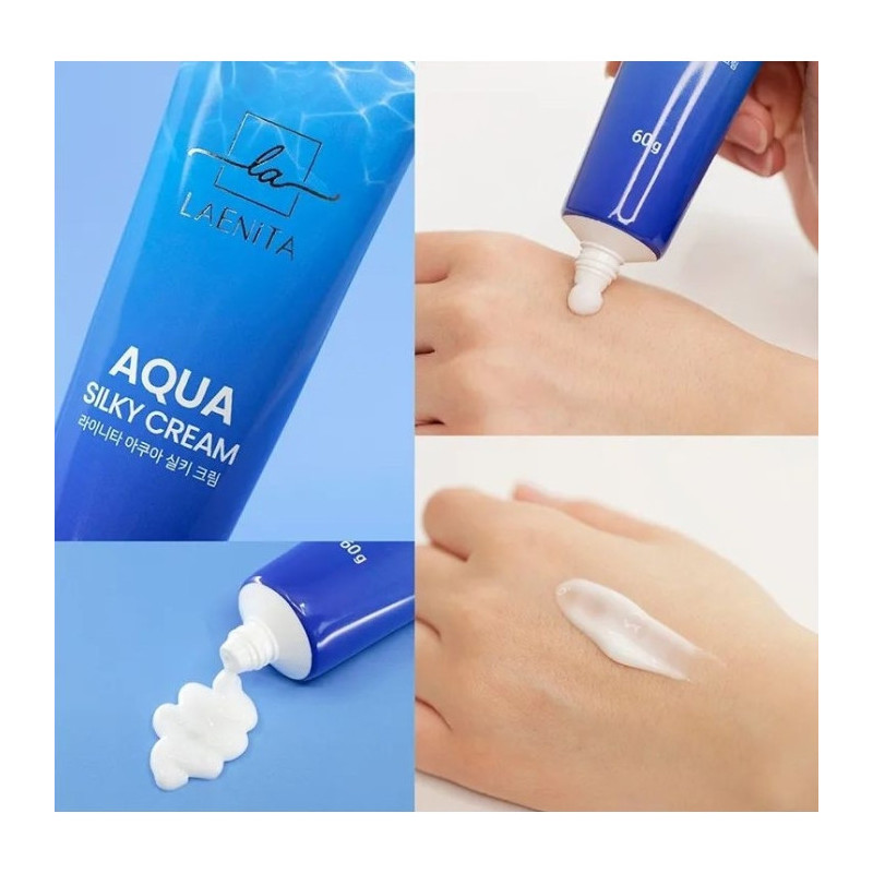 LAENITA Drėkinantis veido kremas AQUA SILKY CREAM 60 g