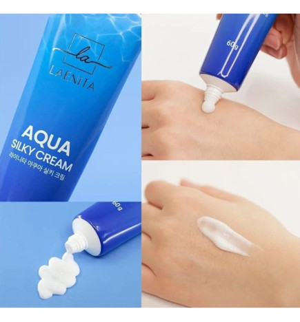 LAENITA Drėkinantis veido kremas AQUA SILKY CREAM 60 g