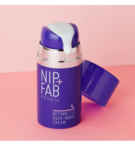 NIP+FAB Naktinis veido kremas Retinol Fix Overnight Cream 50 ml