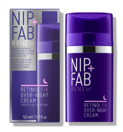 NIP+FAB Naktinis veido kremas Retinol Fix Overnight Cream 50 ml