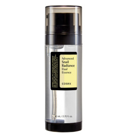 COSRX
Veido esencija su sraigių mucinu ir niacinamidu Advanced Snail Radiance Dual Essence 80 ml