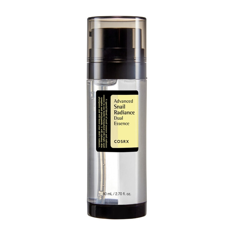 COSRX Veido esencija su sraigių mucinu ir niacinamidu Advanced Snail Radiance Dual Essence 80 ml