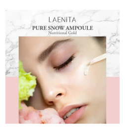 LAENITA Veido serumas su aukso dulkėmis Pure Snow Ampoule 30 g