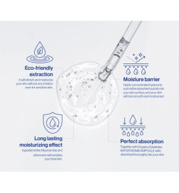 LAENITA Drėkinantis veido serumas su hialuronu Water Bomb Ampoule 50 ml