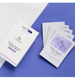 LAENITA Bubble mask stipriai putojanti valomoji veido kaukė 2 g x 10
