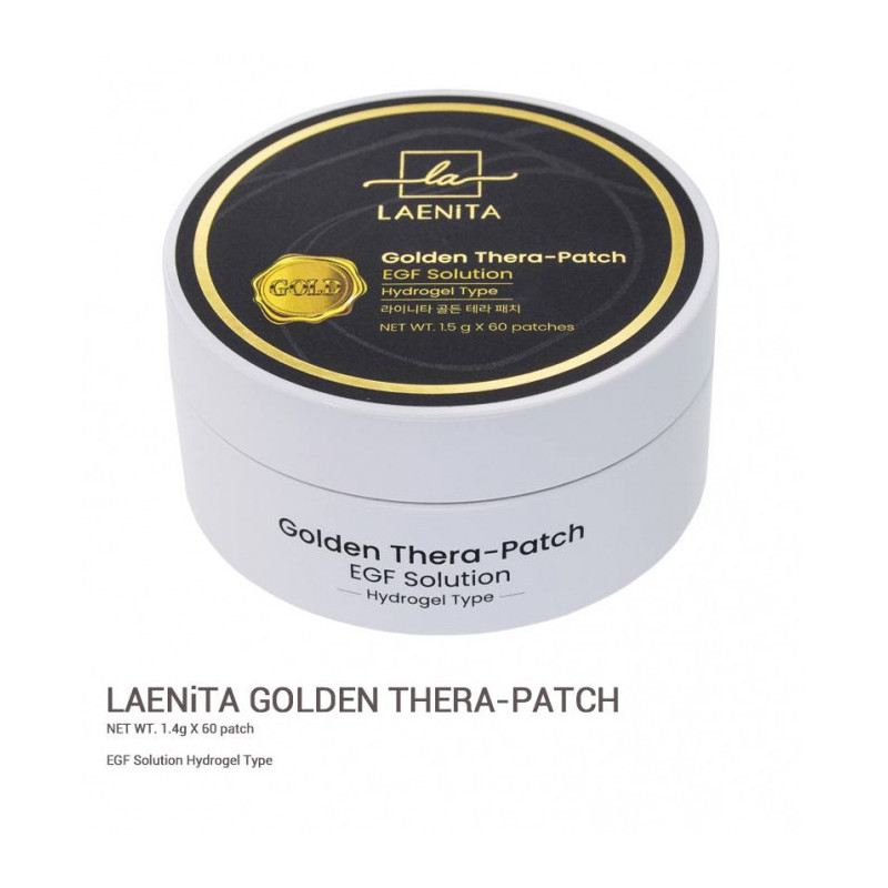 LAENITA Golden Thera-Patch hidrogelio kaukės paakiams 60 vnt