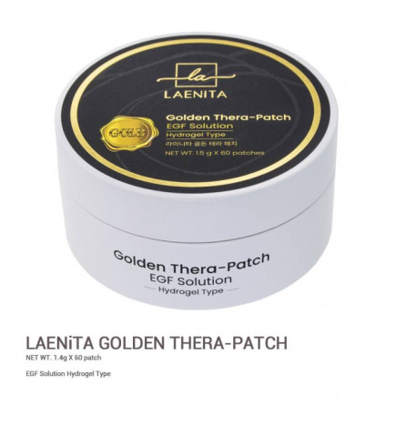 LAENITA Golden Thera-Patch hidrogelio kaukės paakiams 60 vnt