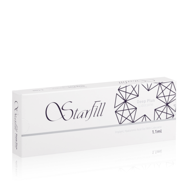 StarFill Deep Plus hialiurono užpildas su lidokainu 1x1,1ml