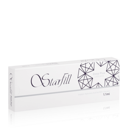 StarFill Deep Plus hialiurono užpildas su lidokainu 1x1,1ml
