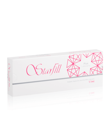 StarFill Fine Plus hialiurono užpildas su lidokainu 1x1,1ml