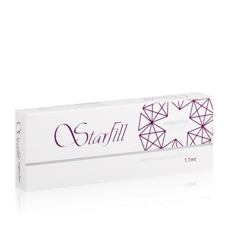 StarFill Implant Plus hialiurono užpildas su lidokainu 1x1,1ml
