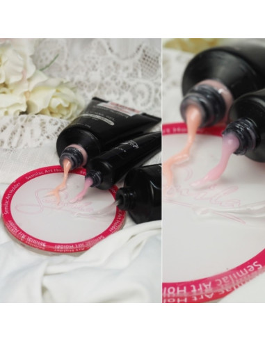 Semilac Acrylic gel for extensions Double Flex 60 g NUDE PEACH