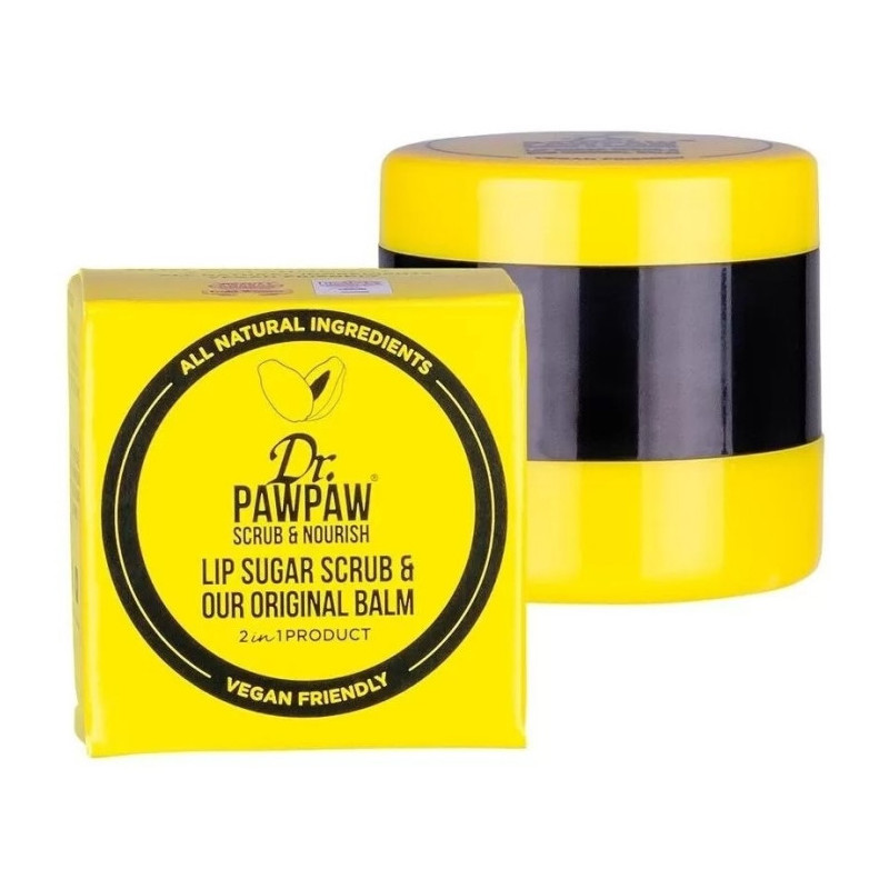Dr. PawPaw Lūpų šveitiklis ir balzamas Scrub & Nourish 16 g