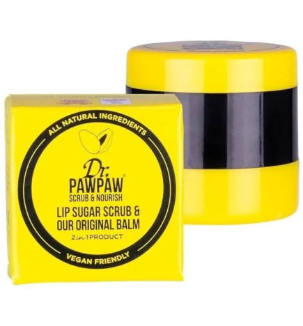 Dr. PawPaw
Lūpų šveitiklis ir balzamas Scrub & Nourish 16 g