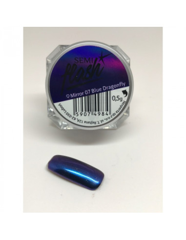 Semilac Flash 07 Blue Dragonfly 0.5 g