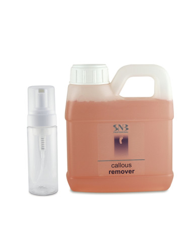 SNB
Callus and cuticle removal liquid - foam 500 ml with dispenser 150 ml