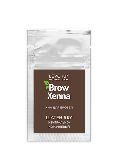 Henna dyes for eyebrows "Brow Henna" brown 101 (satchel)