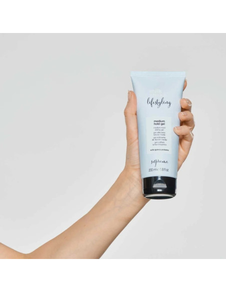 Milk Shake Vidutinės fiksacijos plaukų formavimo gelis Lifestyling 200 ml