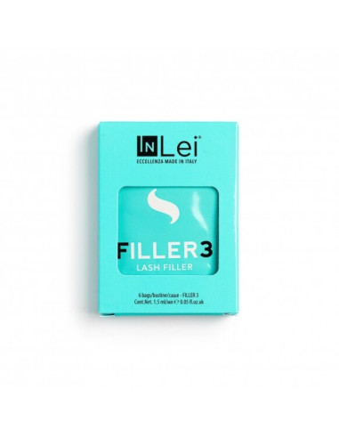 INLEI FILLER 3 - trečias blakstienų laminavimo žingsnis pakelyje 1x1.5 ml